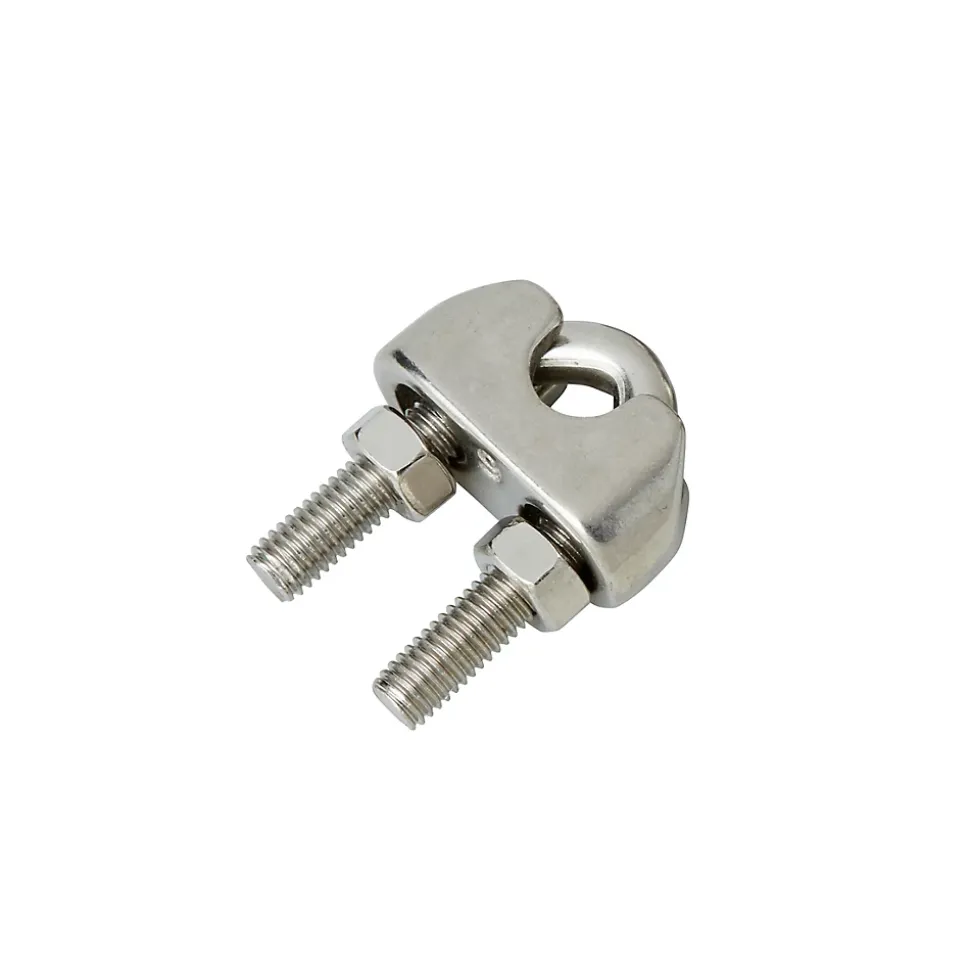 Serre-câble étrier Inox pour ø3 mm Diall