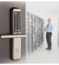 Serrure à code électronique Easykey Slim DOM METALUX - Entraxe 70 mm - XS40SD7DL-10