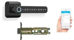Serrure connectée locky-5 biométrique, code et bluetooth