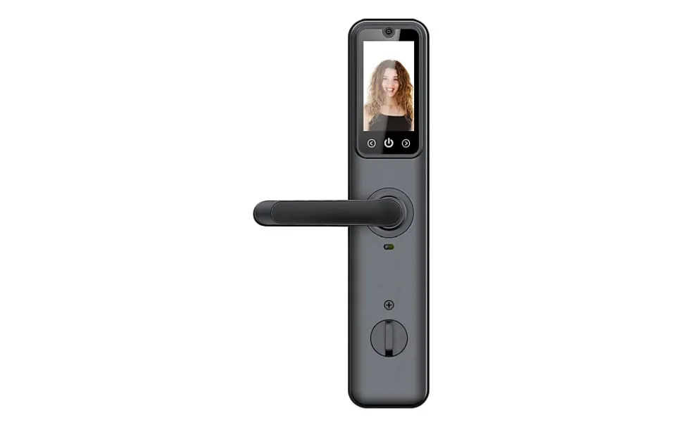 Serrure Connectée Wi-Fi avec Reconnaissance Faciale 3D, Caméra Full HD et Contrôle à Distance