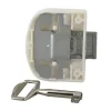 Serrure en applique l. 48 mm x H. 59 mm x EP. 10 mm
