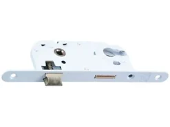 Serrure à encastrer avec cylindre Bricard coffre étroit axe 40 mm