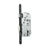 Serrure à larder D455 clé I axe 50mm bout rond finition noir sans gâche - VACHETTE - 22700000