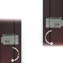 Serrure électrique droite/gauche - compatible visiophone - mémoire d'appel - faible consommation - Extel - 150011