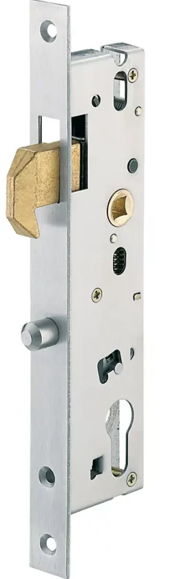 Serrure monopoint à larder Série 2565 pêne à mentonnet coffre 47mm - STREMLER - 2565.47.0