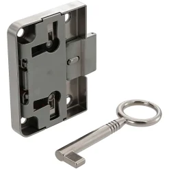 Serrures en applique l. 53 mm x H. 57 mm x EP. 9 mm