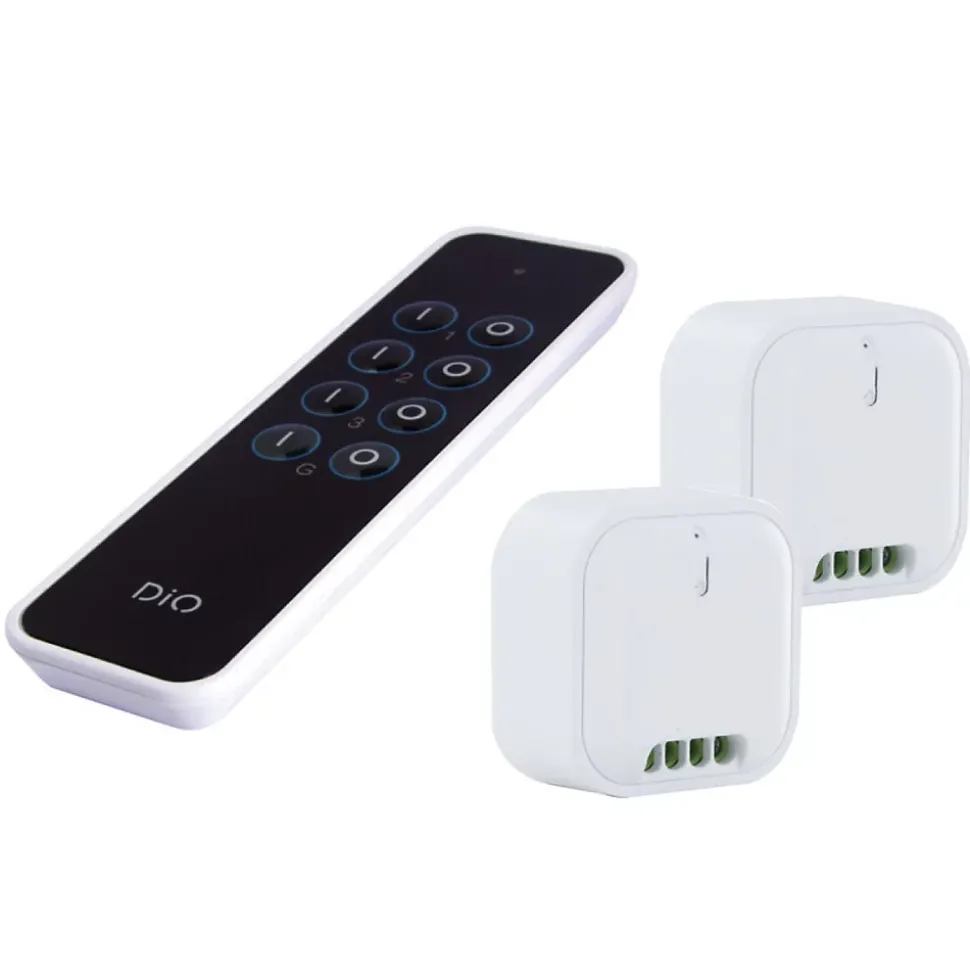 Set de 2 modules pour volets + télécommande - 500W - DiO