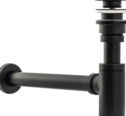 Siphon De Lavabo Universel Clic-Clac Rea Black