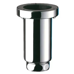 Siphon d'urinoir - Modèle : Laiton chromé - Hauteur : 114mm