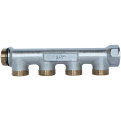 Somatherm For You - Collecteur de distribution 4 sorties à portée plate easy lock m1/2