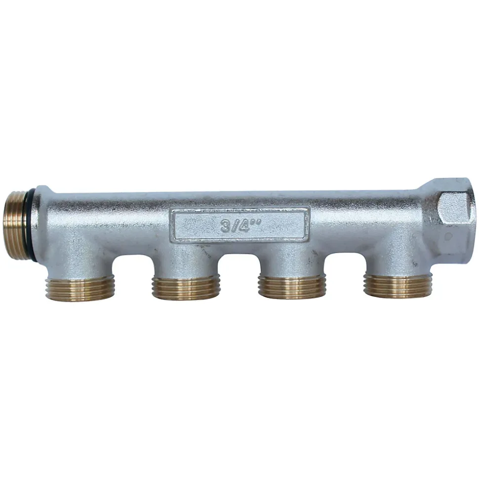 Somatherm For You - Collecteur de distribution 4 sorties à portée plate easy lock m1/2