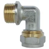 Somatherm For You - Coude à visser pour tube Multicouche diam 20 - Mâle 15/21