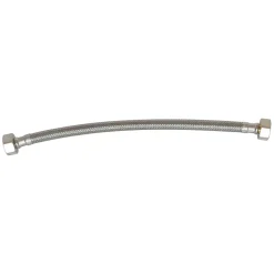 Somatherm For You - Flexible sanitaire - Raccord 2 écrous tournants 1/2 - Longueur : 150mm - DN8