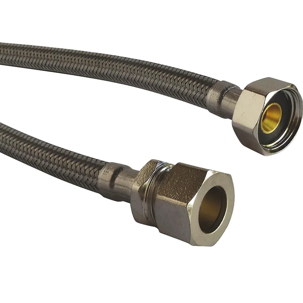 Somatherm For You - Flexible sanitaire - Raccord bicone tube cuivre diam 14 - Femelle 1/2 L: 500mm DN8
