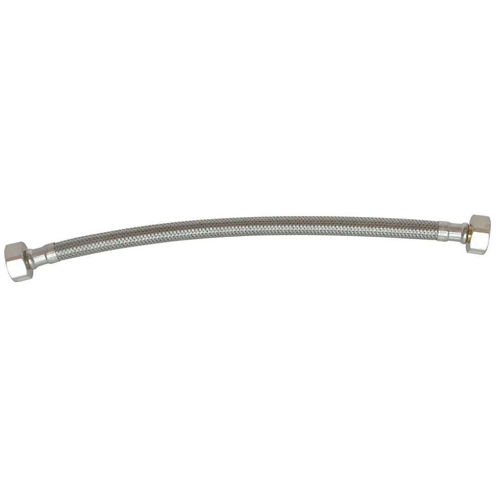 Somatherm For You - Flexible sanitaire - Raccord 2 écrous tournants 3/8 - Longueur : 800mm - DN8