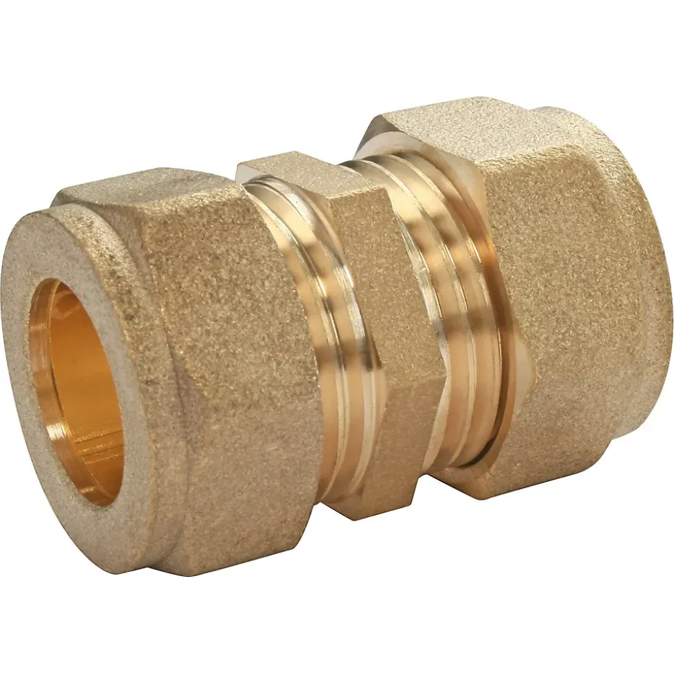Somatherm For You - Jonction à compression laiton pour tube cuivre diam 12