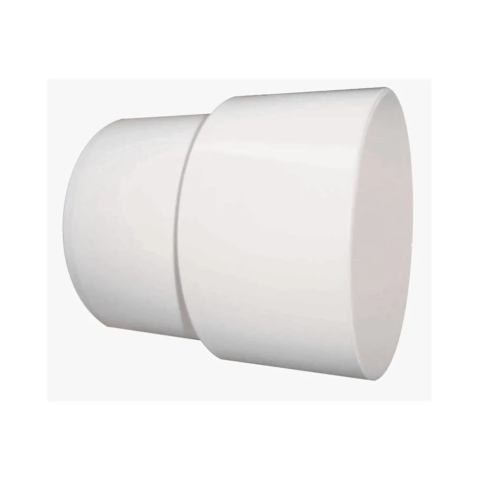 Somatherm For You - Manchon plastique blanc long 113mm, raccordement M93mm F100mm