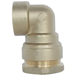 Somatherm For You - Raccord laiton coudé SUMO pour tube PE diam 50 mm - Femelle 1 1/2
