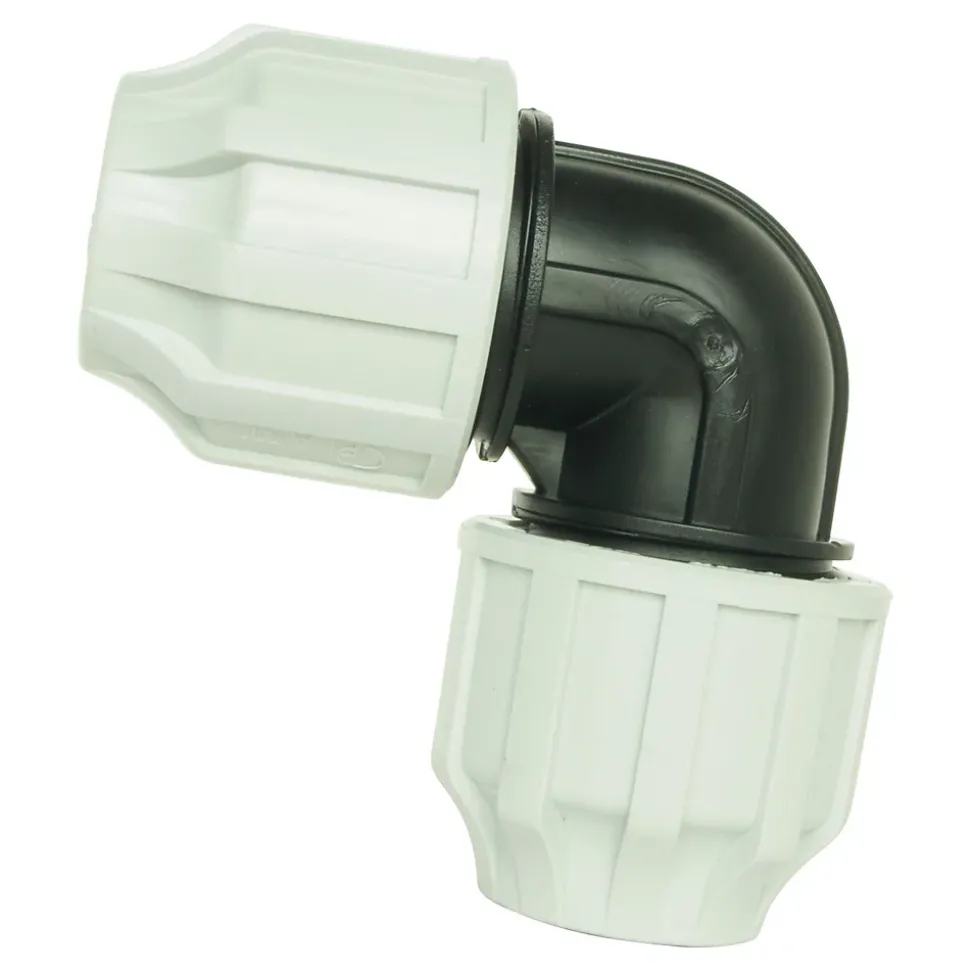 Somatherm For You - Raccord plastique coudé égal pour tube PE diam 40 mm