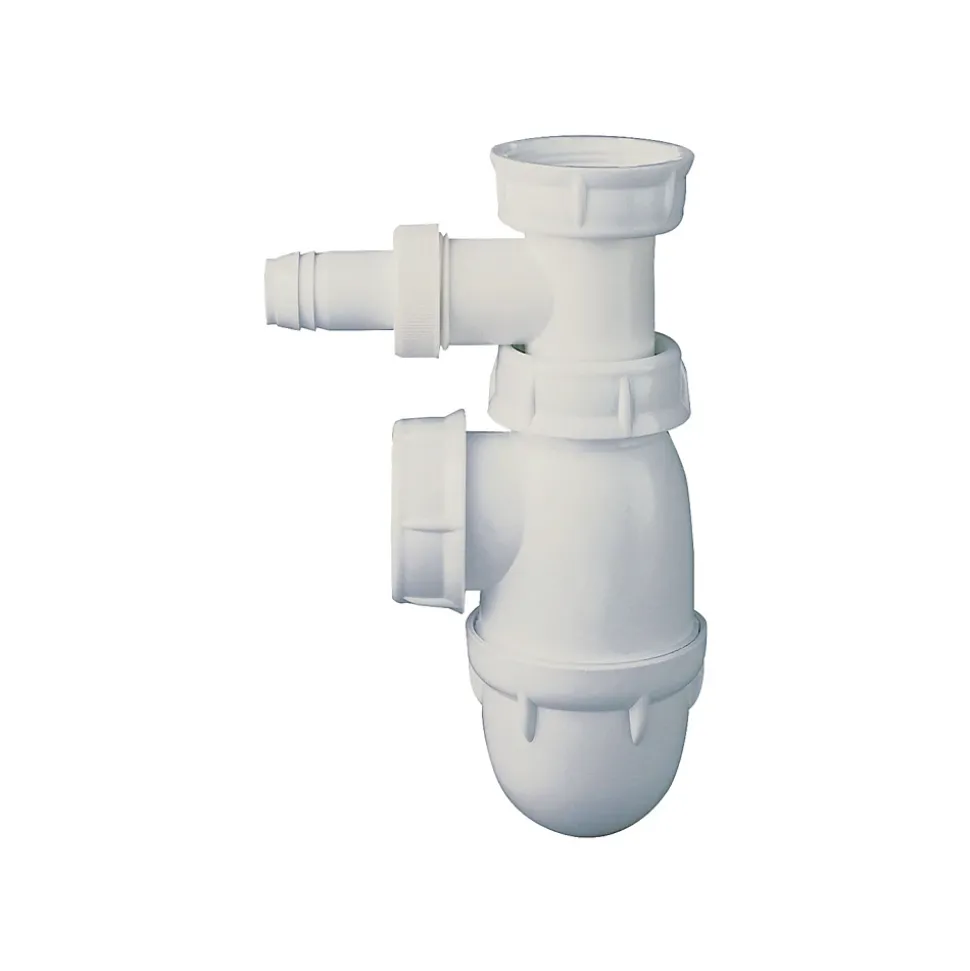 Somatherm For You - Siphon évier réglable avec prise pour mâchine à laver diam 40/49 - NF