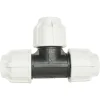 Somatherm For You - Té égal Plastique pour tube PE D50 - Serrage extérieur
