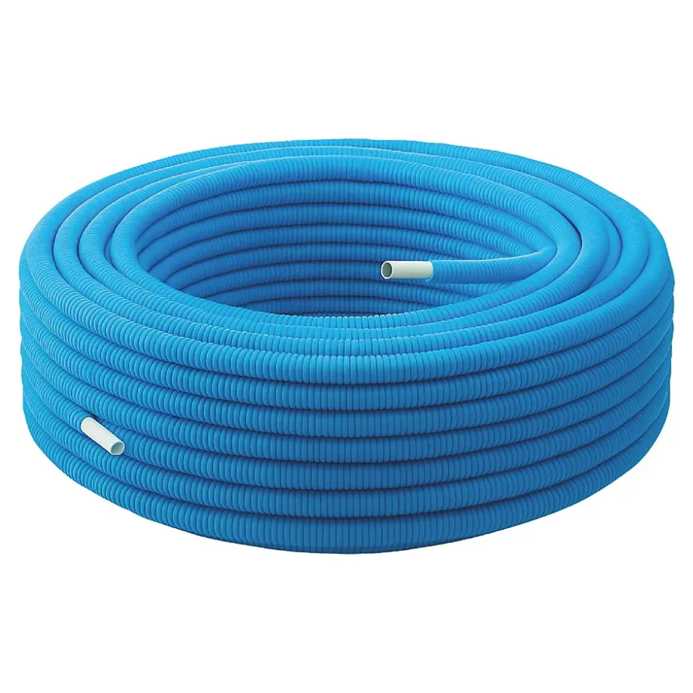 Somatherm For You - Tube multicouche gainé bleu D20 en couronne de 100 mètres