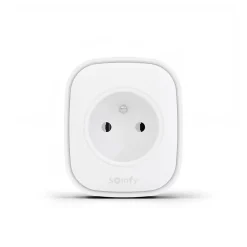 Somfy 1871215 - Prise connectée Zigbee compatible TaHoma avec suivi de consommation électrique