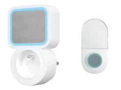 SONNETTE SANS FIL - 150 M - PRISE PLUG