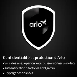 Sonnette vidéo sans fil Arlo blanche