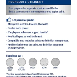 Sous-couche anti-humidité intérieur mat Ripolin 2,5L