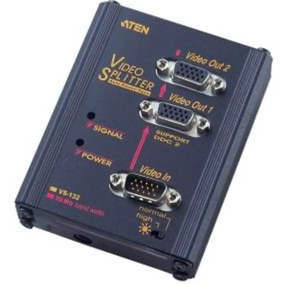 Splitter VGA 2 écrans 450Mhz ATEN VS132A ATEN