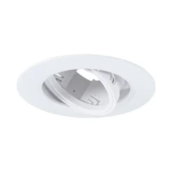 Spot encastré Kit de 3 orientable rond 90mm 30 GU10 max. 3x10W 230V gradable Blanc