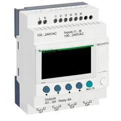 Sr2a101fu Schneider - Automate Zelio Logic - Relais Intelligent 10 E/s 100 à 240vca - Sans Horloge Avec Afficheur