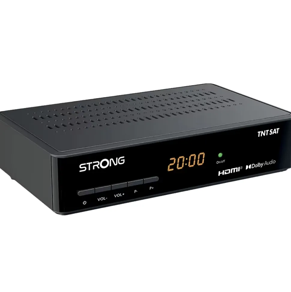SRT 7410 Décodeur Satellite TNTSAT Astra + Carte TNTSAT + Câble HDMI Offert STRONG