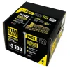 STARBLOCK Coffret de vis Pack Pro 2 200 vis Bois Aggloméré Tête fraisée Torx 9 tailles 1 Porte embouts mousqueton 50 mm
