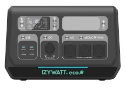 Station IZYWATT.eco 2000Wh injection réseau