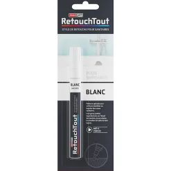 Stylo retouche sanitaires Retouchtout coloris blanc 10ml Soloplast