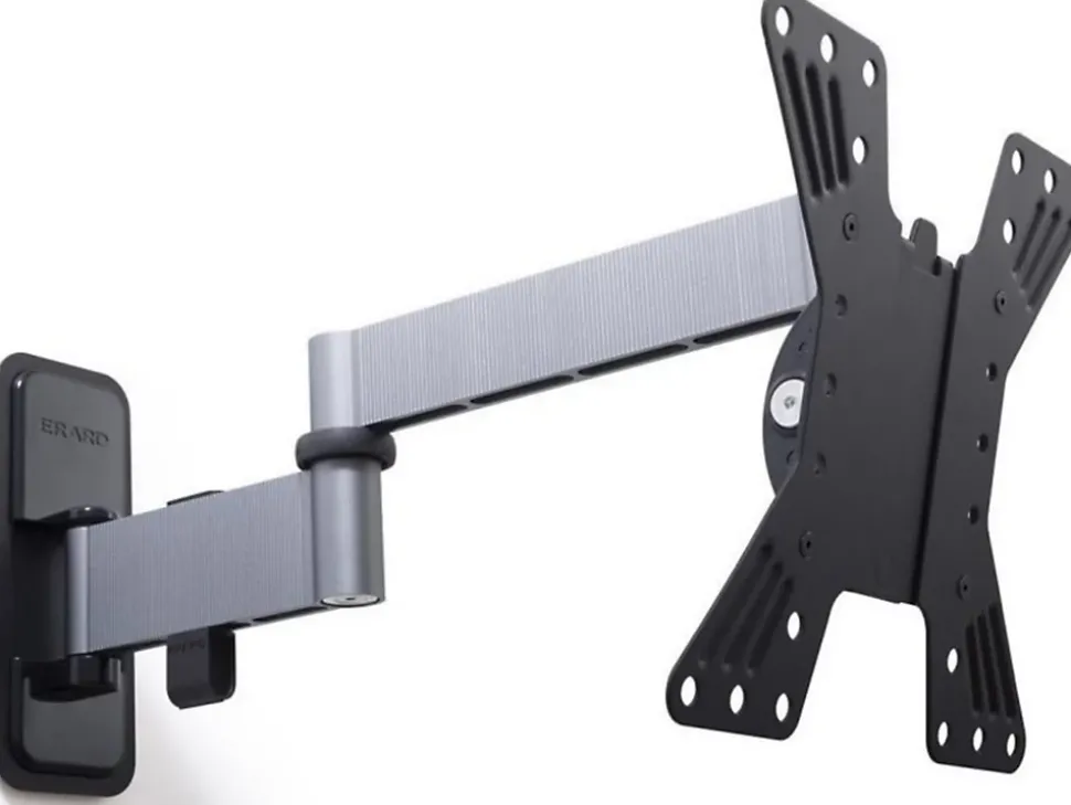 Support mural TV inclinable et orientable Erard EXO 200 TW3 pour écran 15"/37"