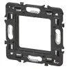 Support pour fixation à vis Legrand Mosaïc et Céliane 2 modules