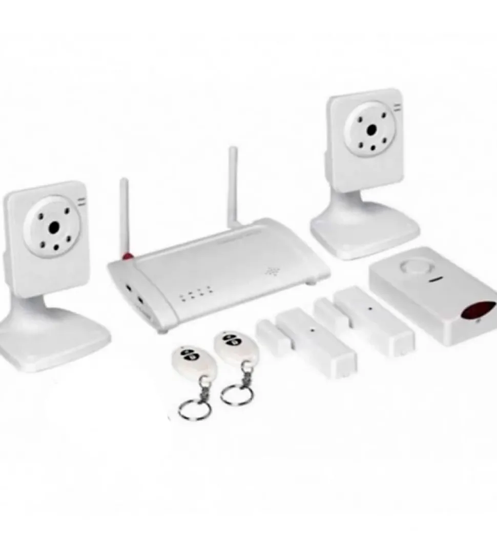 Système Alarme et video Surveillance Wifi Maison Connecté PackOP Link 110764