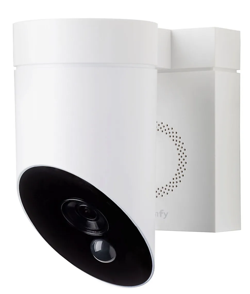 Système d'alarme Somfy Home Alarm Advanced Max 1875254 + Caméra extérieure Somfy avec sirène intégrée