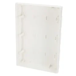 Tableau électrique encastré 36 modules 3x12 blanc fumé IP44 avec rail DIN EDO777849