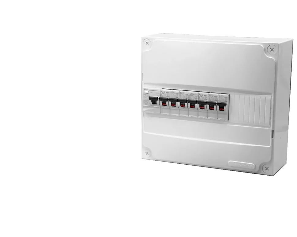 Tableau électrique precable ABB (7 disjoncteurs + 1 ID)
