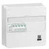 Tableau électrique pré-équipé et pré-câblé 1 rangée - 13 modules (5 inclus) Schneider Electric Resi9 XP
