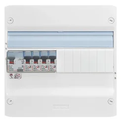 Tableau électrique pré-équipé et pré-câblé 1 rangée Legrand - 13 modules (5 inclus)