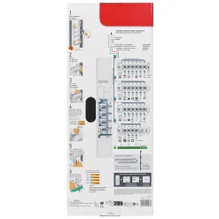 Tableau électrique à équiper 2 rangées - 26 modules Legrand