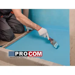 Étanchéité sous carrelage PROCOM, douche, salle de bain, pièce d'eau-10 litres--PRO COM