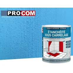 Étanchéité sous carrelage PROCOM, douche, salle de bain, pièce d'eau-10 litres--PRO COM