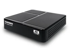 Telefunken - Récepteur TNT UHDR10 pour télévision numérique terrestre UHD 4K - 1000 canaux - PVR - Tuner TNT UHD/SD/HD/UHD/2K/4K