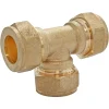 Té égal bicône pour tube cuivre Ø14 mm Somatherm for you